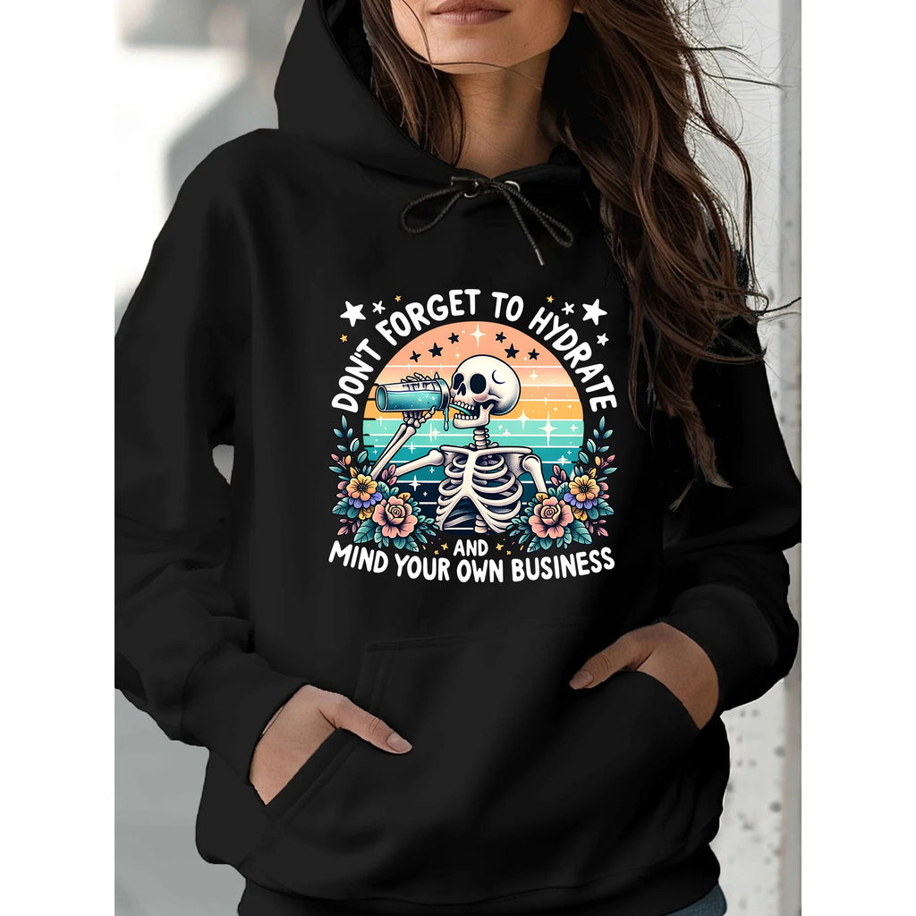 Kinitwear Women's Fall/Winter Pullover Sweatshirt One Color Leisure Standard Made in China