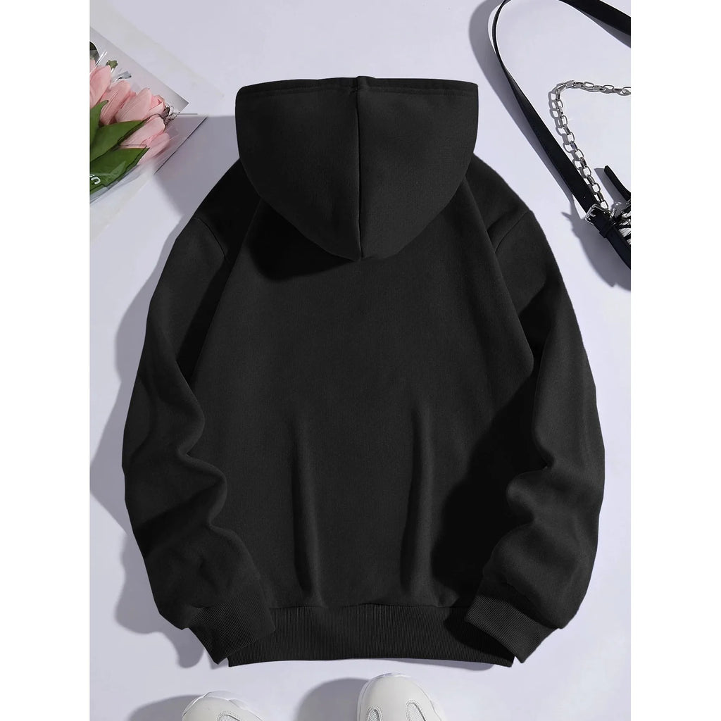 Kinitwear Women's Fall/Winter Pullover Sweatshirt One Color Leisure Standard Made in China